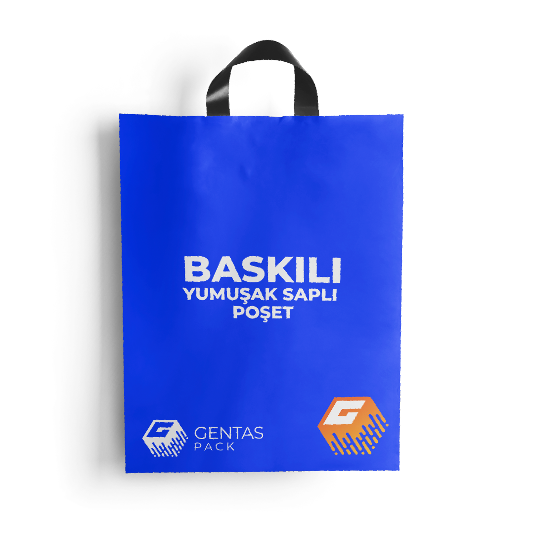 Baskılı Yumuşak Saplı Poşet